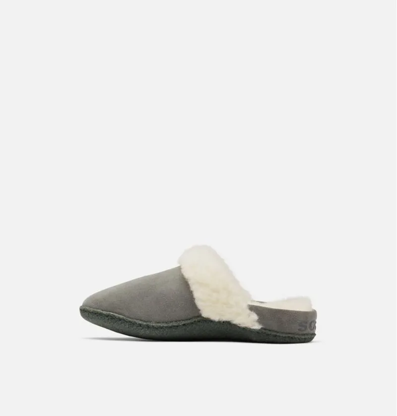 Sorel Womens Nakiska Slide II Slipper Quarry Grill-3